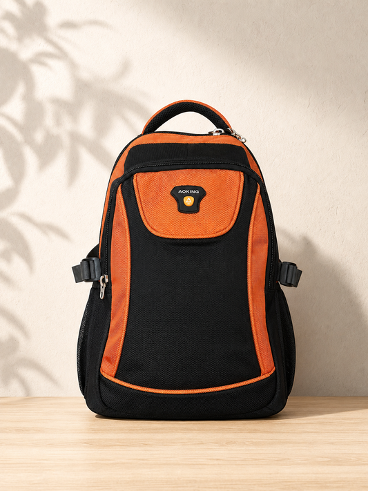 Produkt 14, schwarz orange – Vorderseite