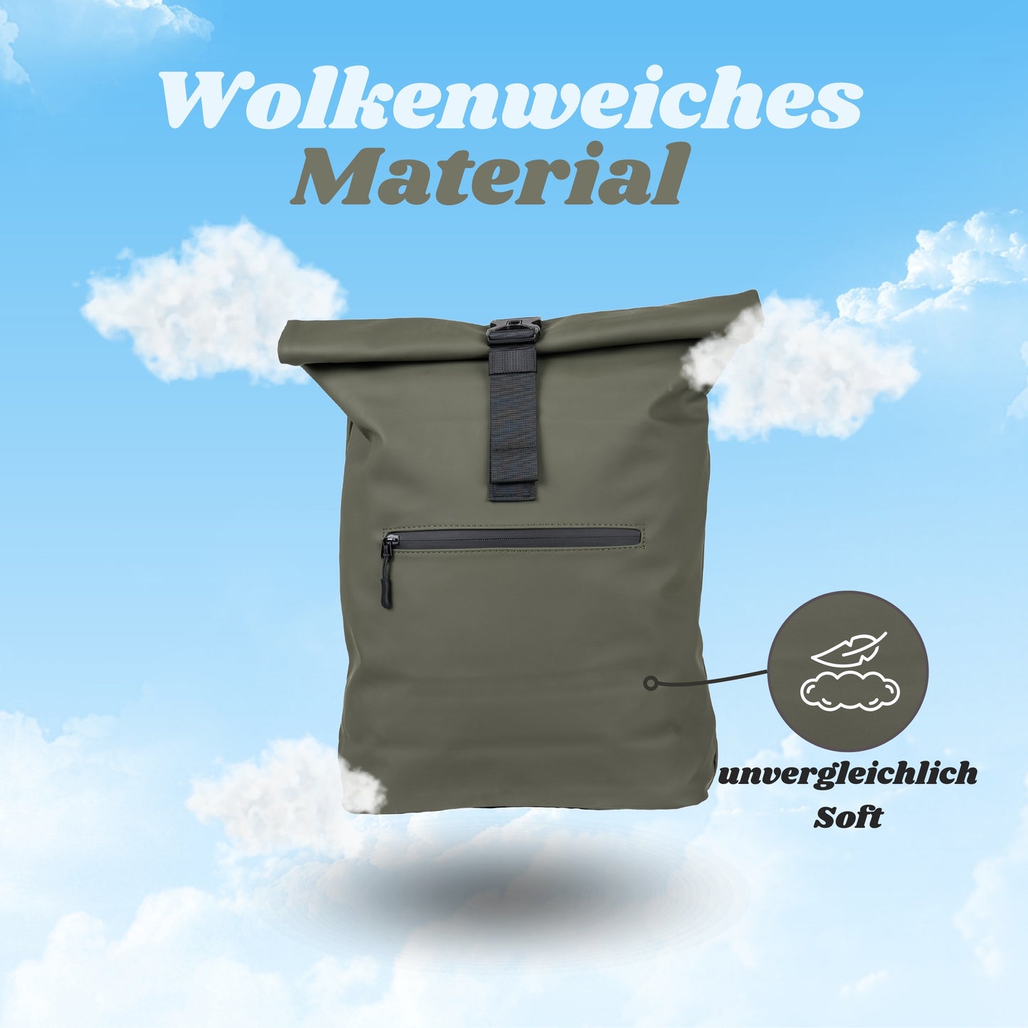 Rolltop Rucksack "David Large"