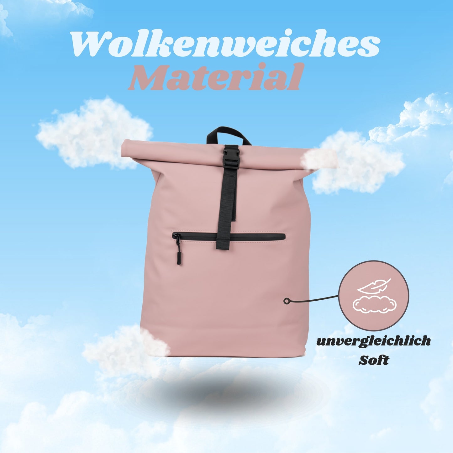 Rolltop Rucksack "David Large"
