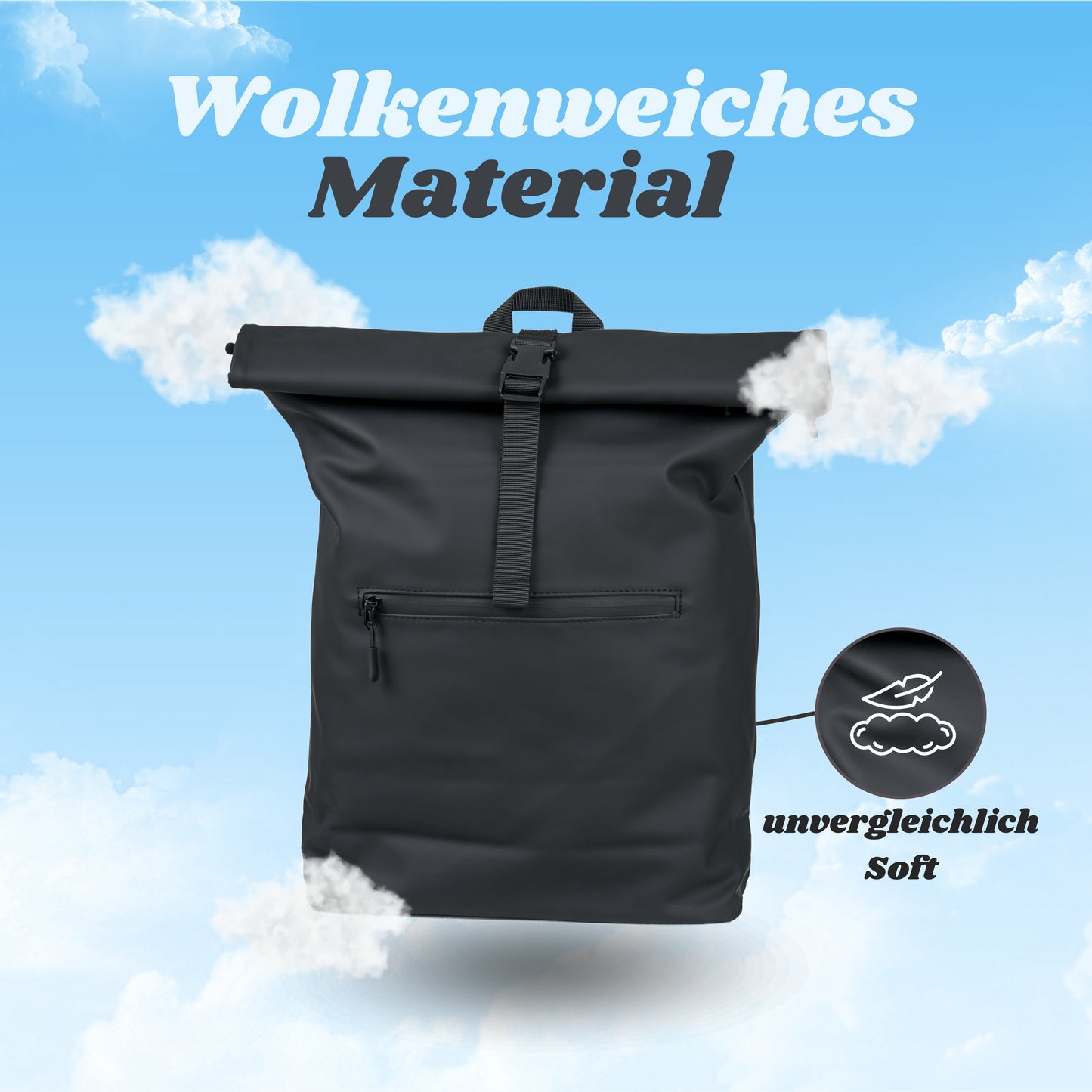 Rolltop Rucksack "David Large"
