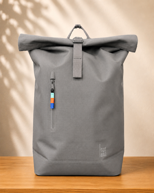 GOT BAG ROLLTOP 31 Rucksack in Stingray Grau – Vorderseite